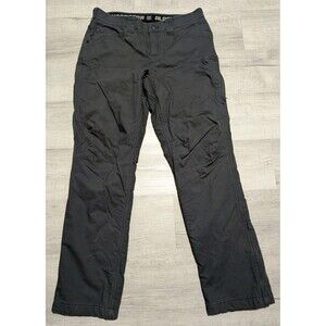 Alaskan Hardgear Mens Stone Run Standard Fit Red Fleece Lined Pants 34x34 Gray